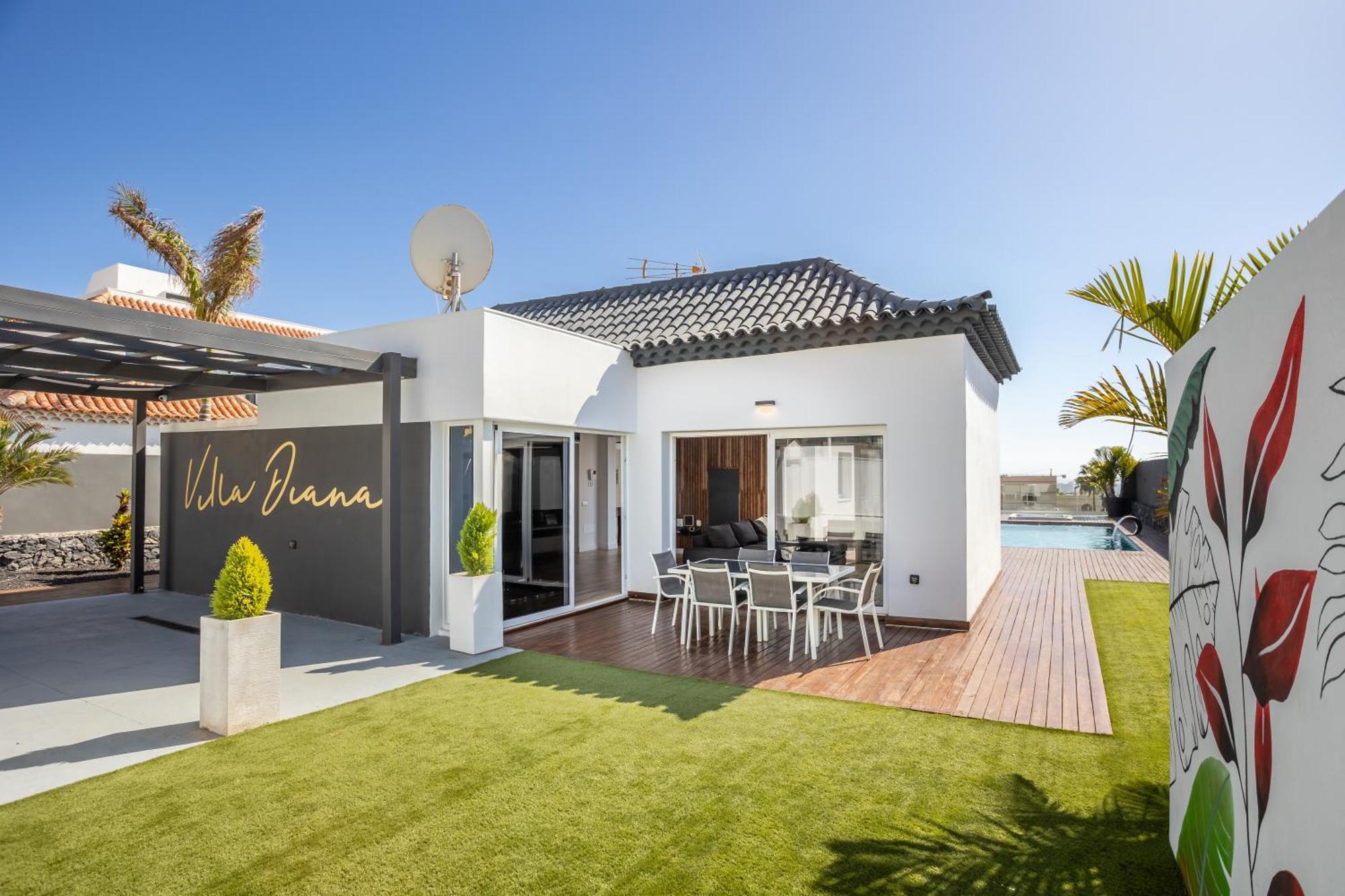 Villa Diana Costa Adeje  Esterno foto